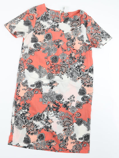 Womens UK Size S VERO MODA Pink Basic T-Shirt