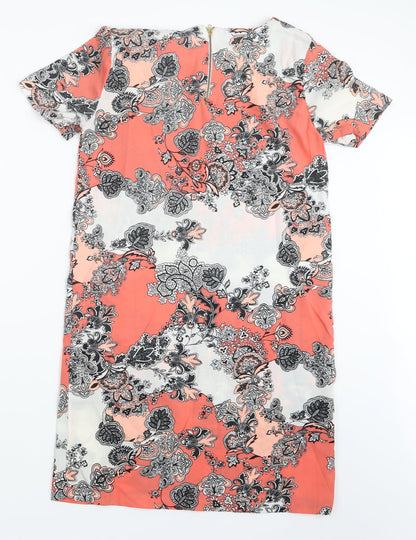 Womens UK Size S VERO MODA Pink Basic T-Shirt