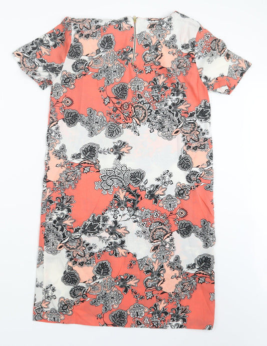 Womens UK Size S VERO MODA Pink Basic T-Shirt