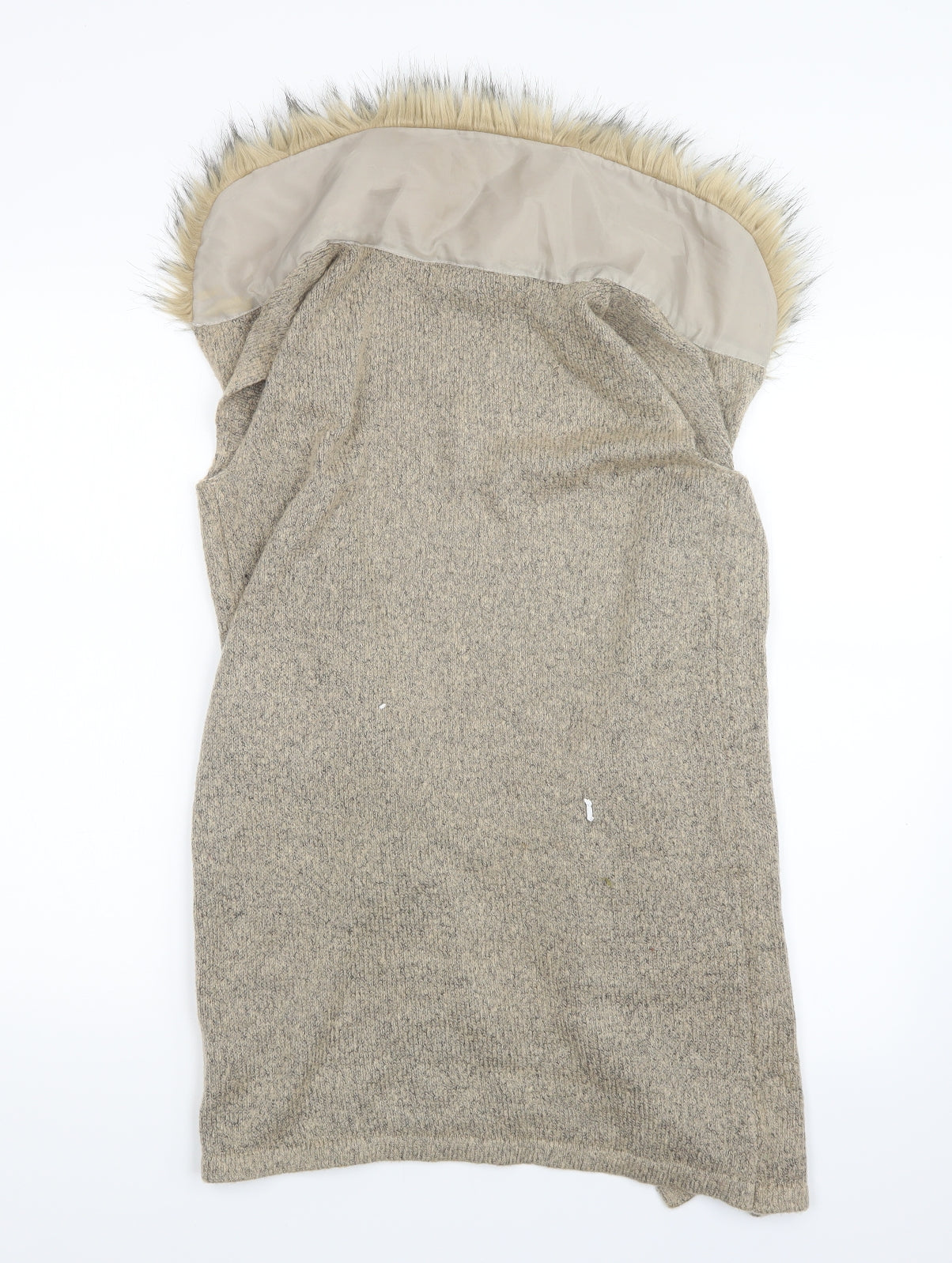 Primark Girls Beige  Knit Cardigan Jumper Size 12-13 Years