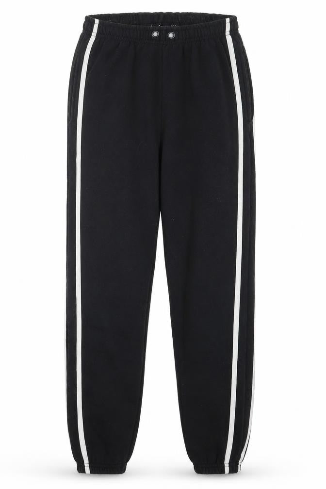Womens UK Size 8 Boohoo Regular Fit Jogger Black Trousers