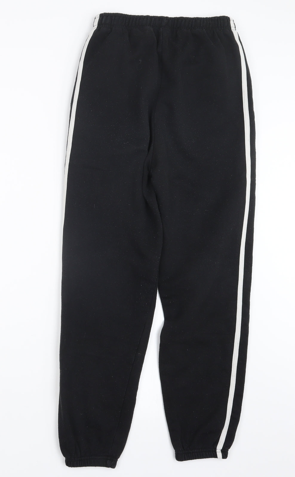 Womens UK Size 8 Boohoo Regular Fit Jogger Black Trousers