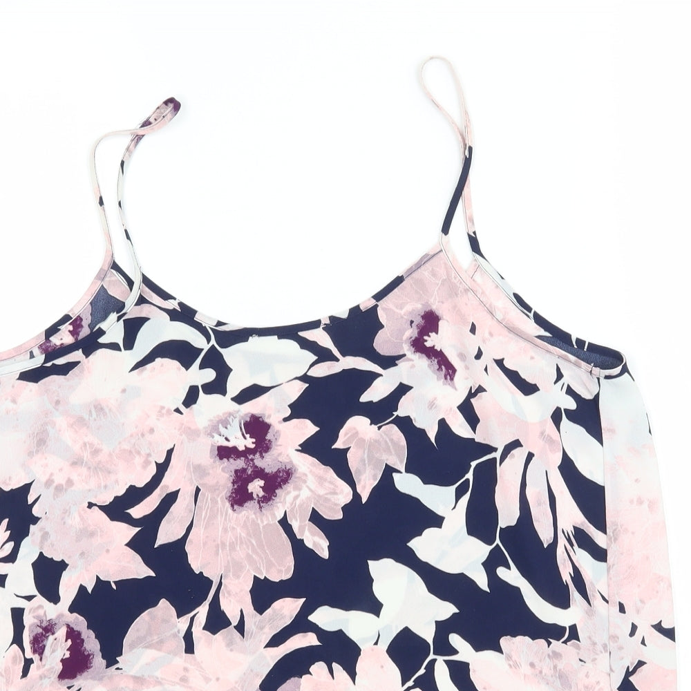 Womens UK Size 10 Matalan Pink Basic Tank