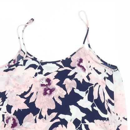 Womens UK Size 10 Matalan Pink Basic Tank