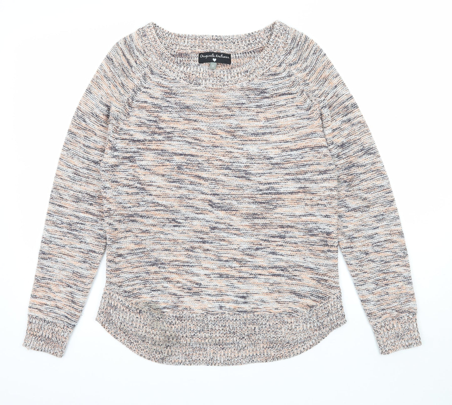 Womens UK Size S Originals Knitwear Multicoloured Pullover Jumper