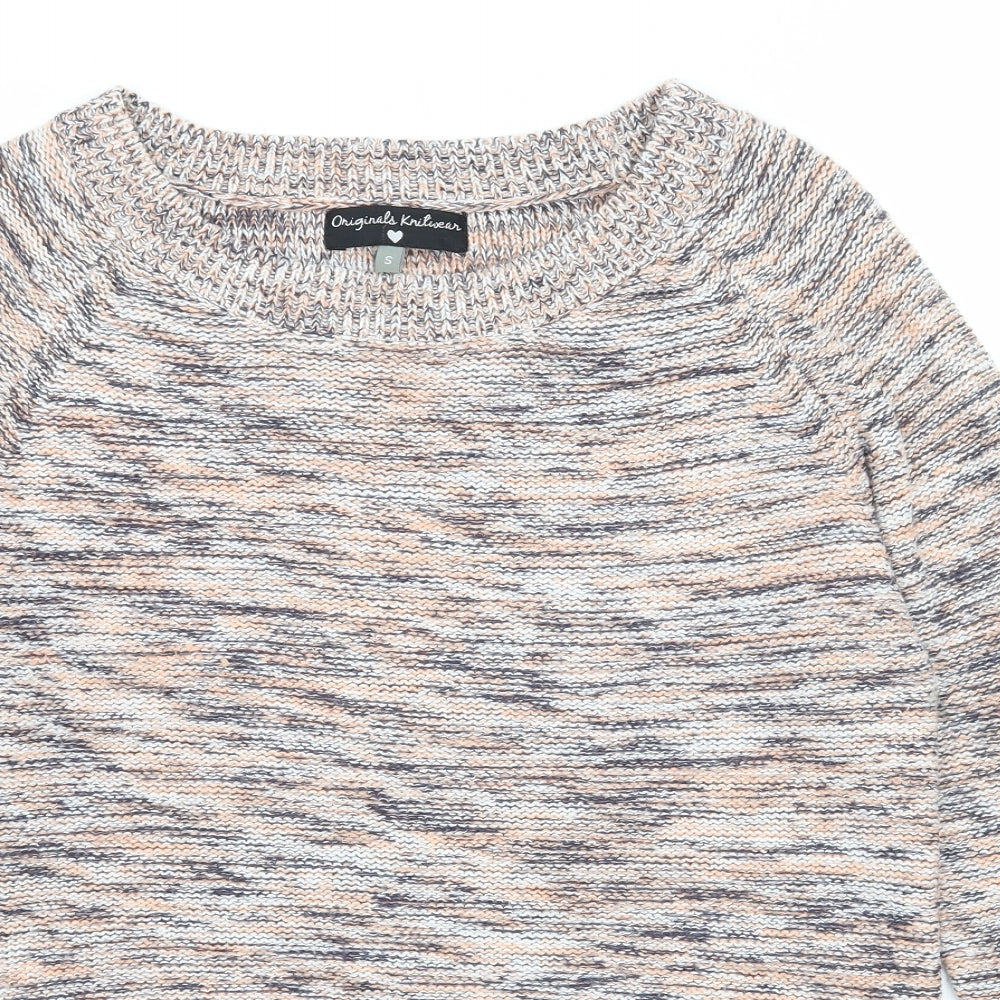 Womens UK Size S Originals Knitwear Multicoloured Pullover Jumper
