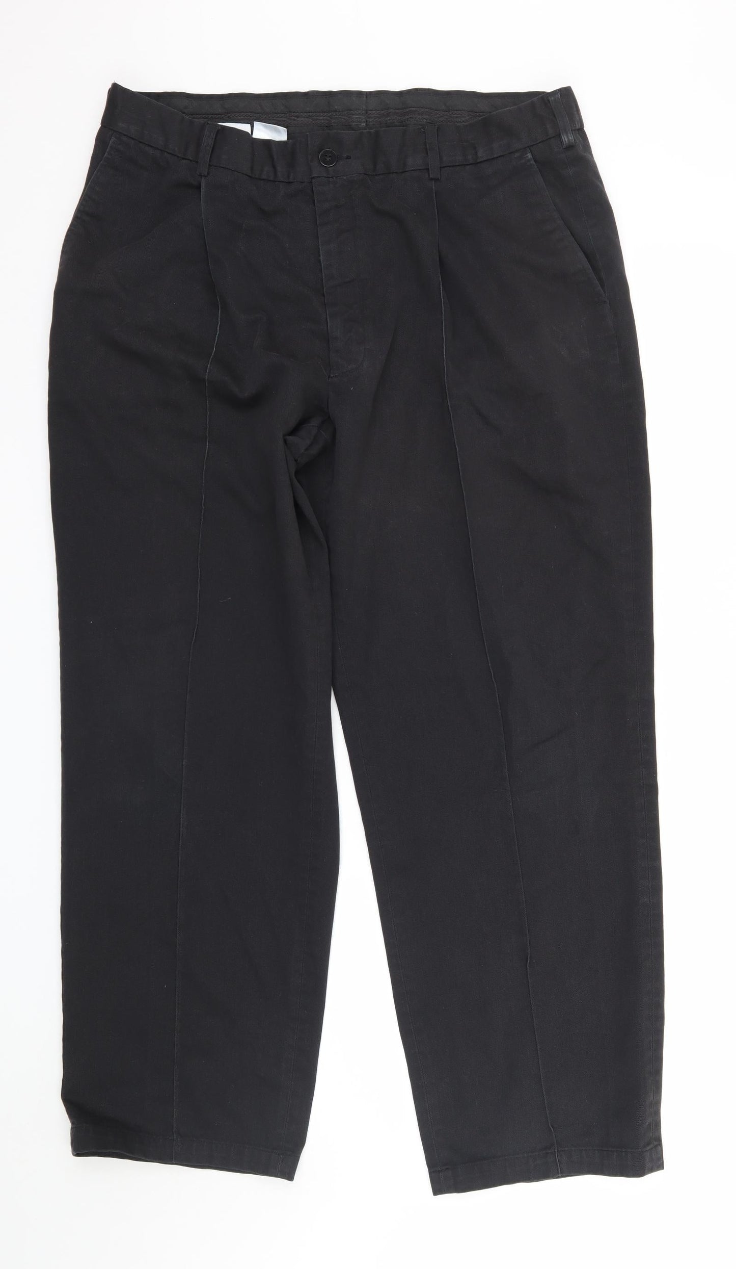 Dimensions Mens Black   Trousers   L29 in