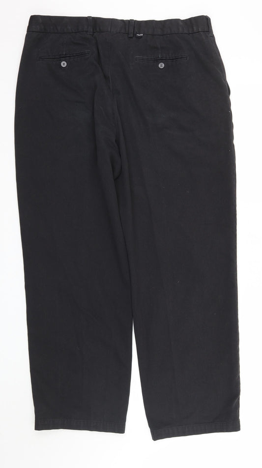 Dimensions Mens Black   Trousers   L29 in