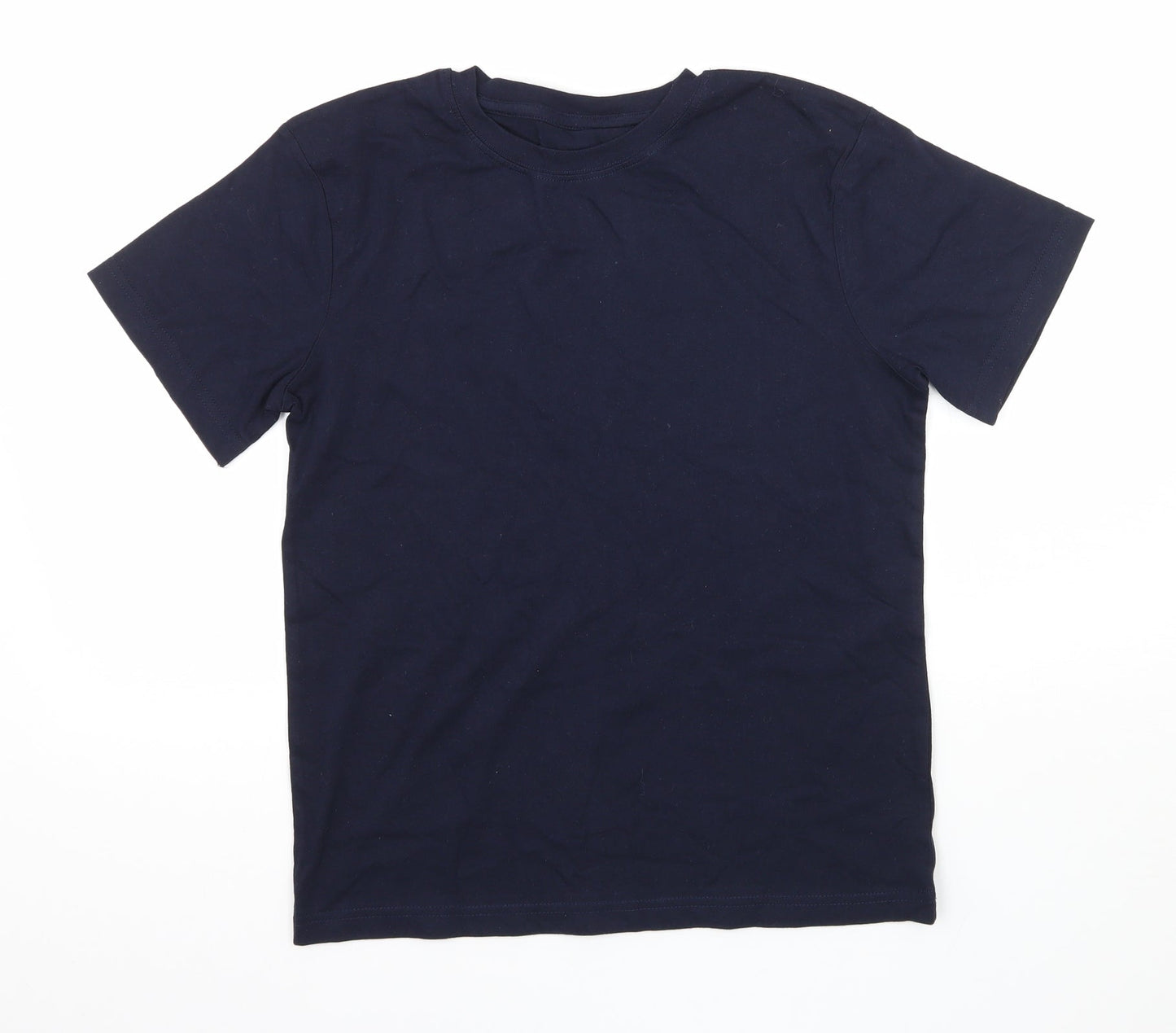 F&F Boys Blue  Jersey Basic T-Shirt Size 11-12 Years