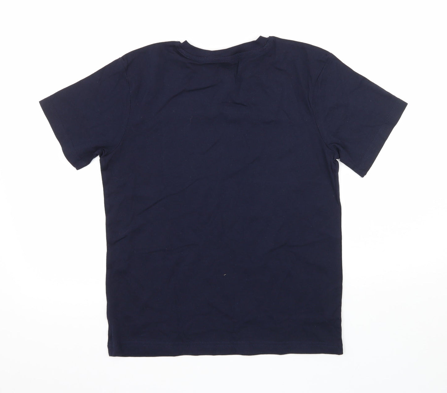 F&F Boys Blue  Jersey Basic T-Shirt Size 11-12 Years