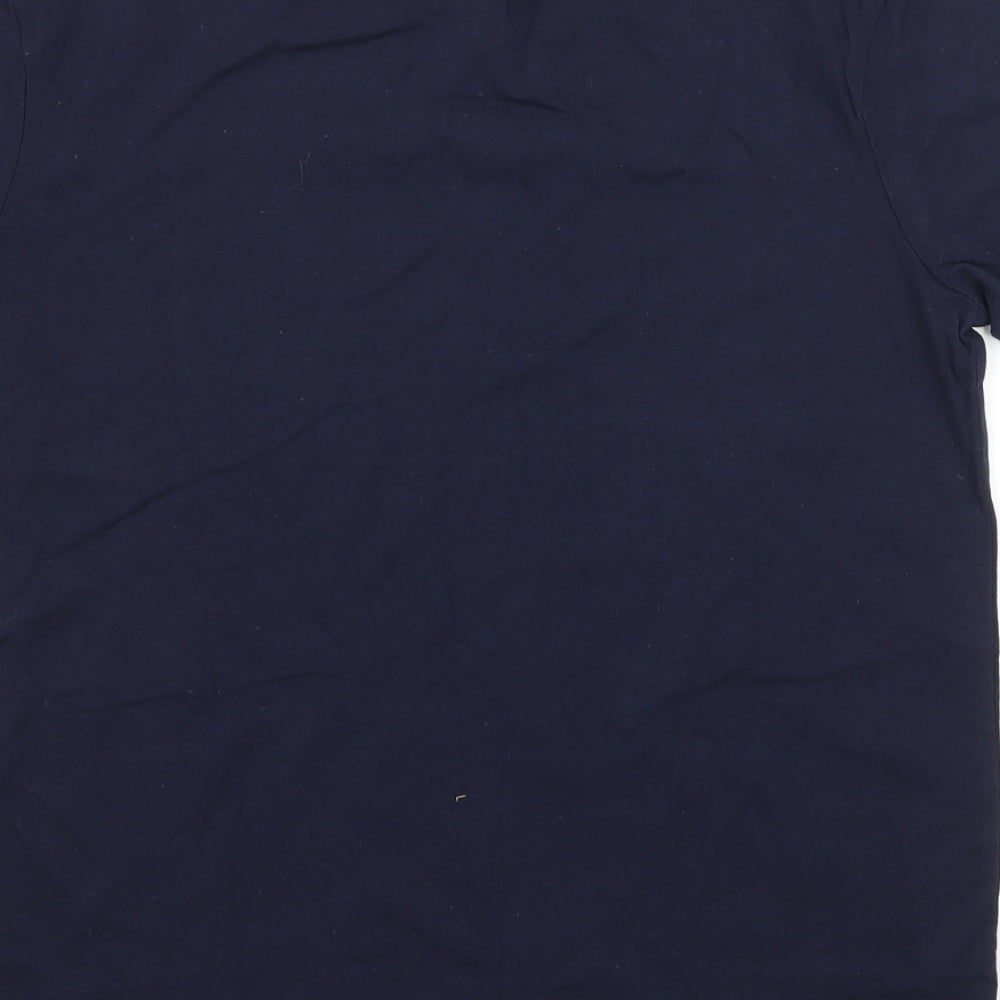 F&F Boys Blue  Jersey Basic T-Shirt Size 11-12 Years