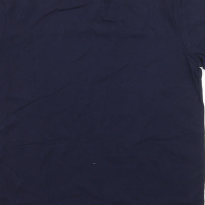 F&F Boys Blue  Jersey Basic T-Shirt Size 11-12 Years