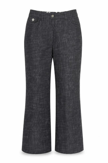Womens UK Size 10 Per Una Regular Fit  Black Trousers