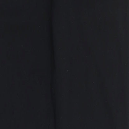 M&S Womens Black   Trousers  Size 8 L30 in