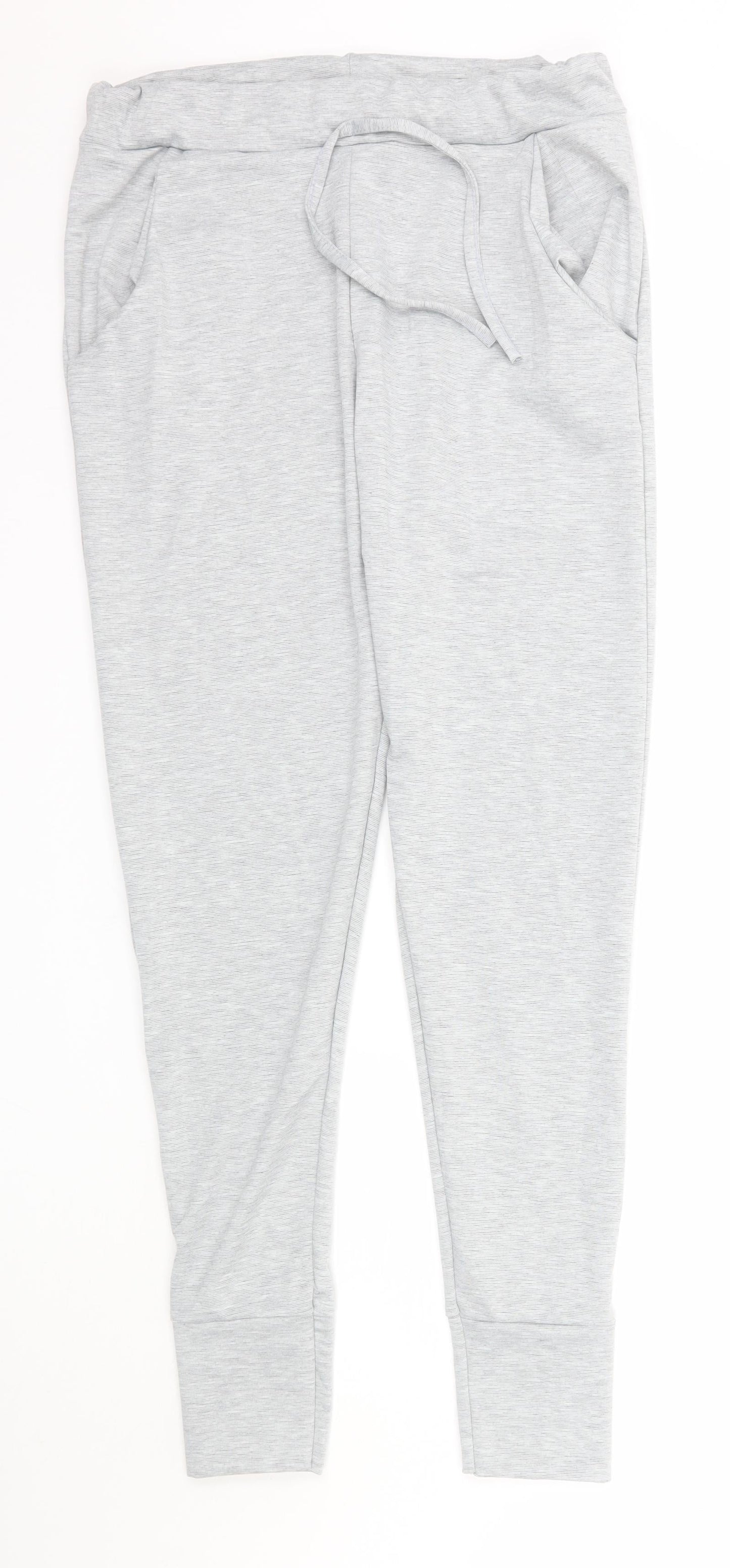 Mens UK Size  Preworn Regular Fit Jogger Grey Trousers