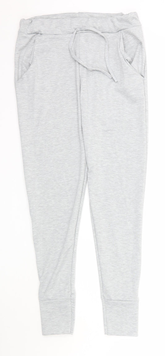 Mens UK Size  Preworn Regular Fit Jogger Grey Trousers