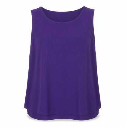 Womens UK Size 10 Dorothy Perkins Purple Basic T-Shirt
