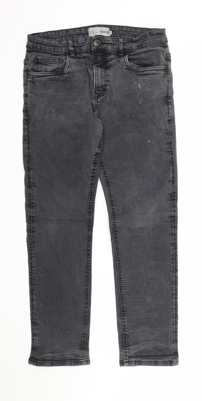 Matalan Womens Grey  Denim Skinny Jeans  L30 in