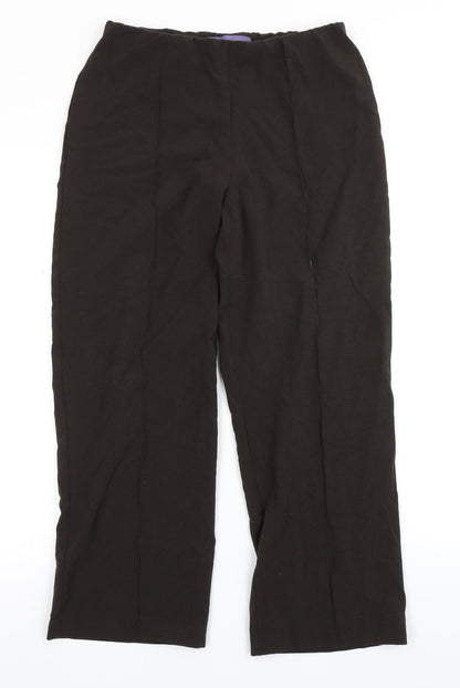 Autonomy Womens Brown   Trousers  Size 10 L23 in