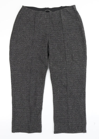 Bonmarché Womens Grey   Trousers  Size 14 L22 in