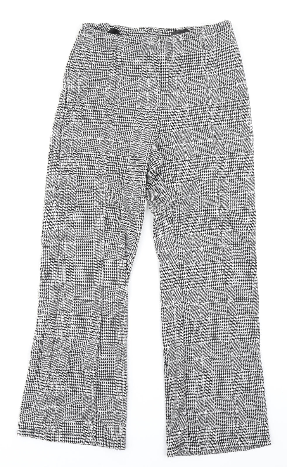 Womens UK Size S H&M Regular Fit  Black Trousers