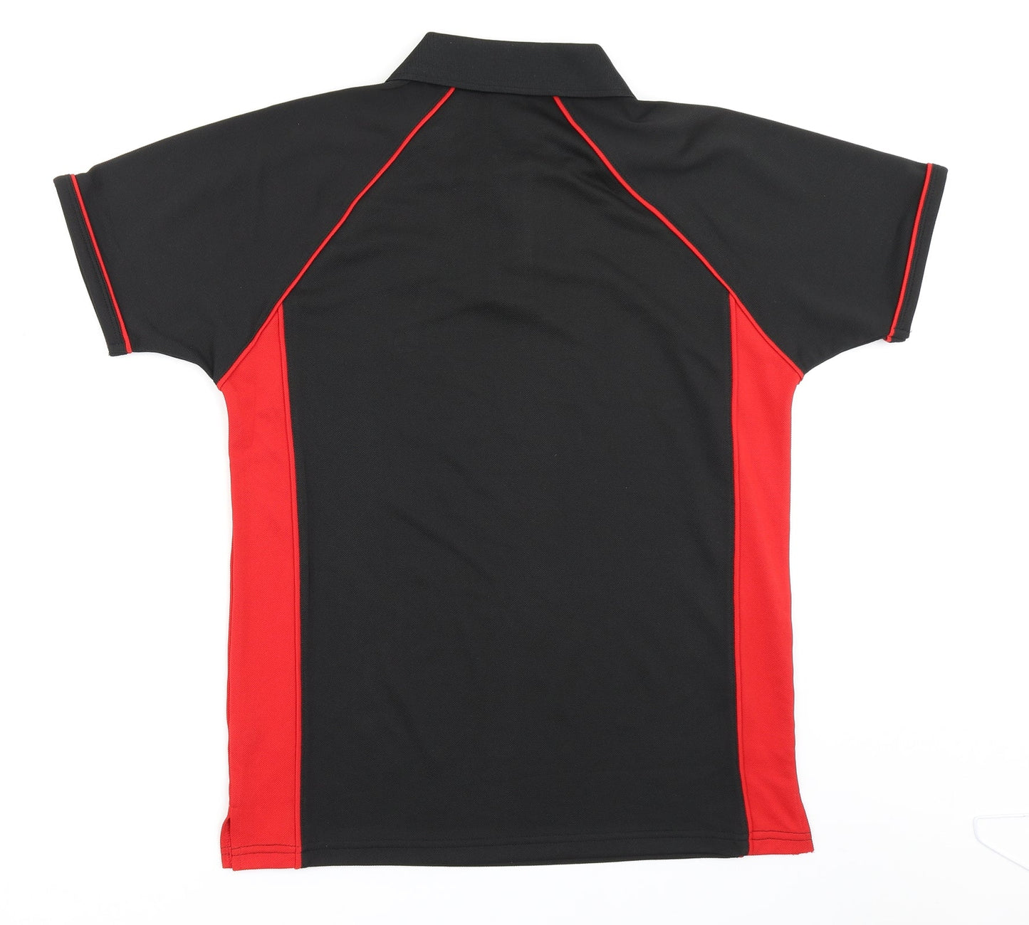 Finden Hales Mens Black Colourblock   Polo Size S