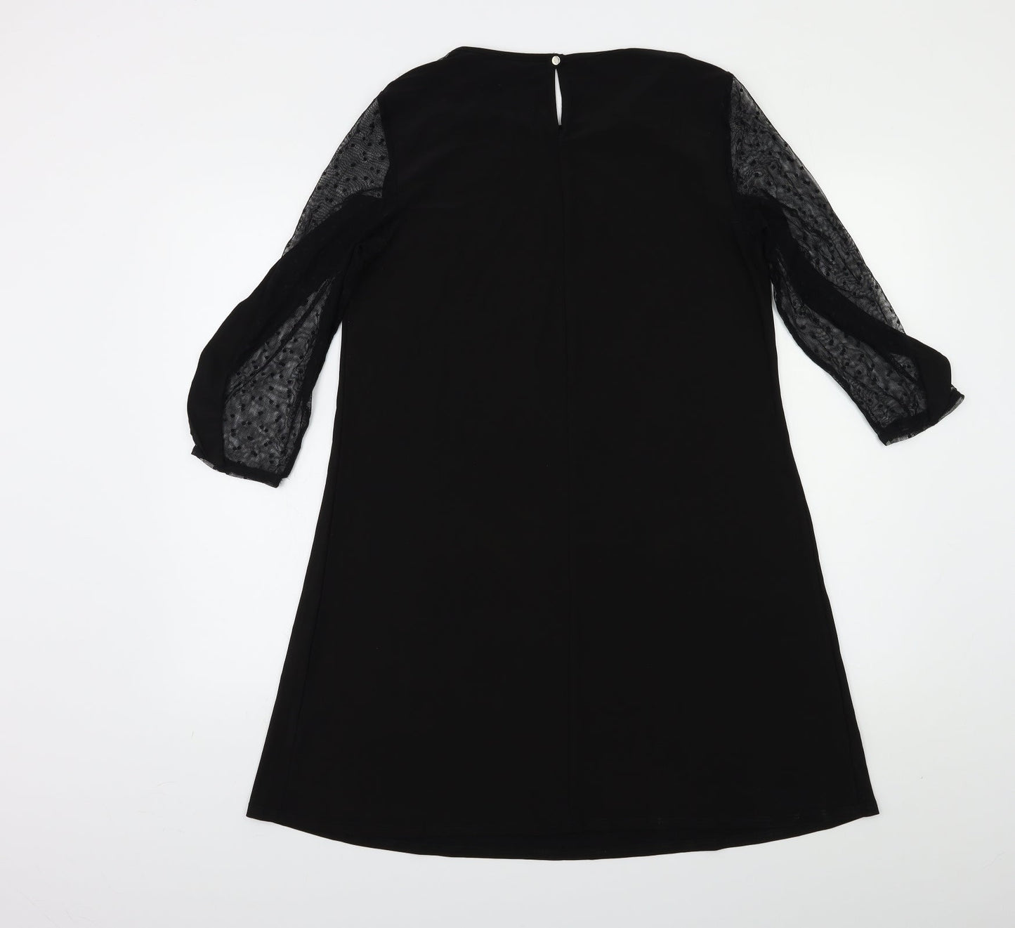 Dorothy Perkins Womens Black   A-Line  Size 10