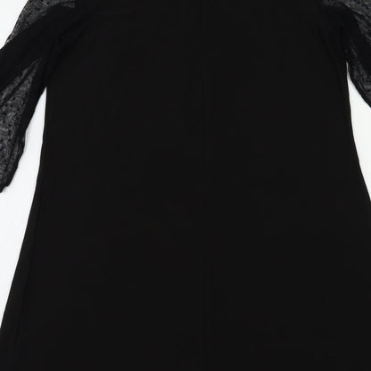 Dorothy Perkins Womens Black   A-Line  Size 10