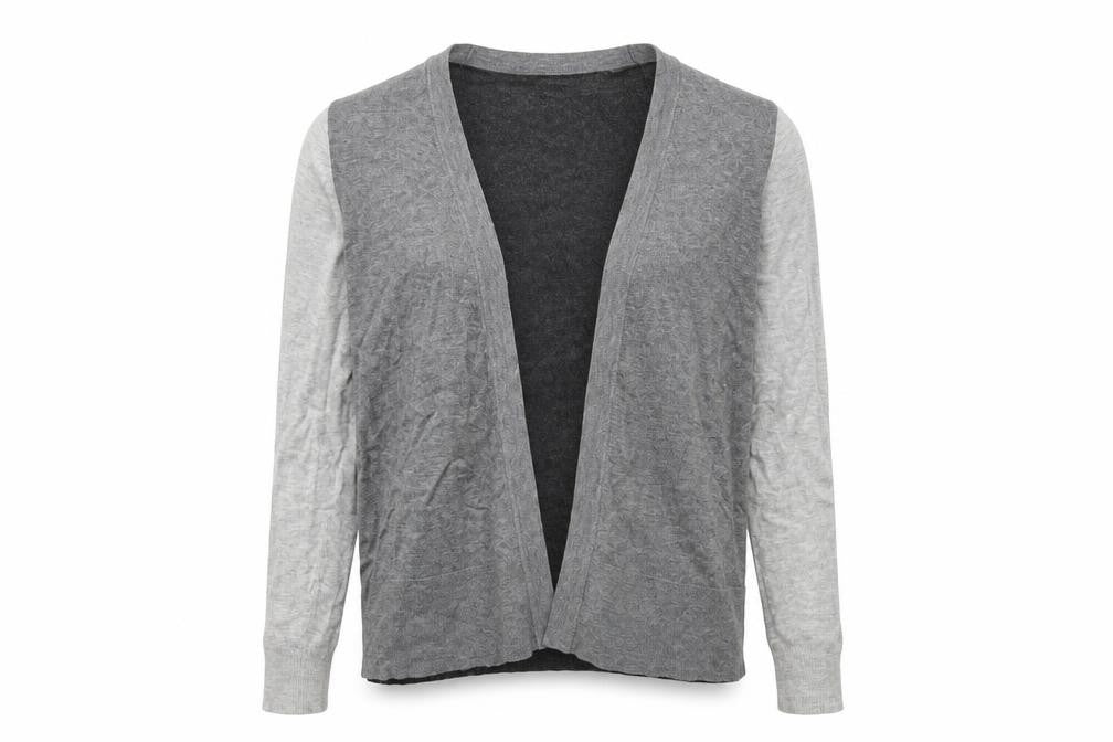 Marks & Spencer Womens Grey  Knit Cardigan Jumper Size 12