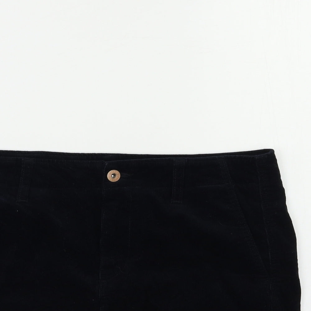 Womens UK Size 26 in Uniqlo Mini Corduroy Skirt