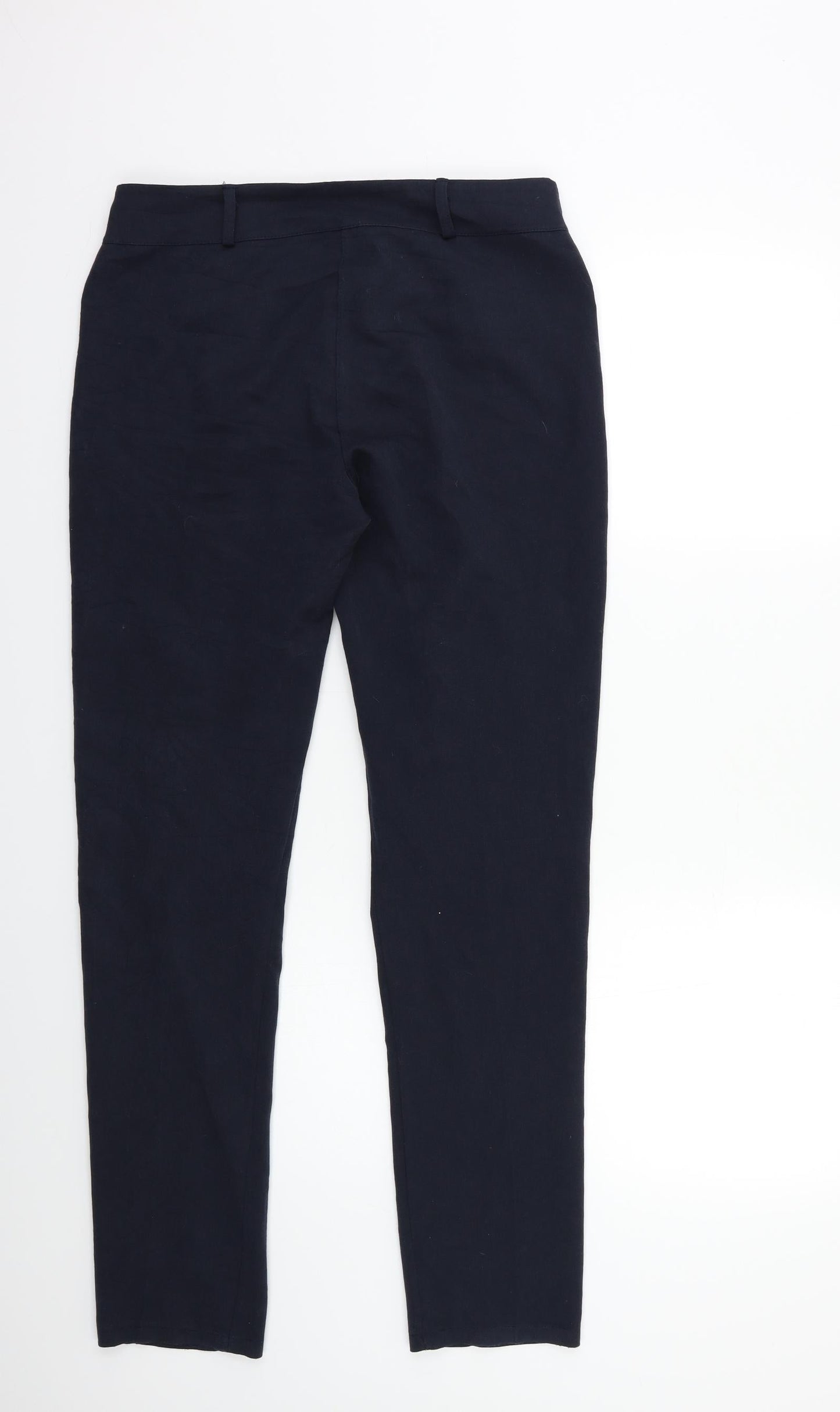 Womens UK Size 30 in Preworn Regular Fit  Blue Trousers
