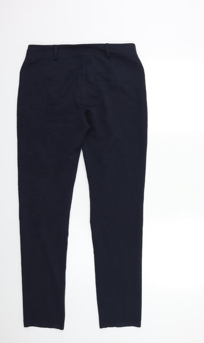 Womens UK Size 30 in Preworn Regular Fit  Blue Trousers