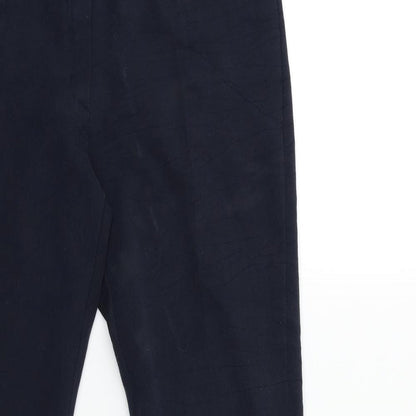 Womens UK Size 30 in Preworn Regular Fit  Blue Trousers