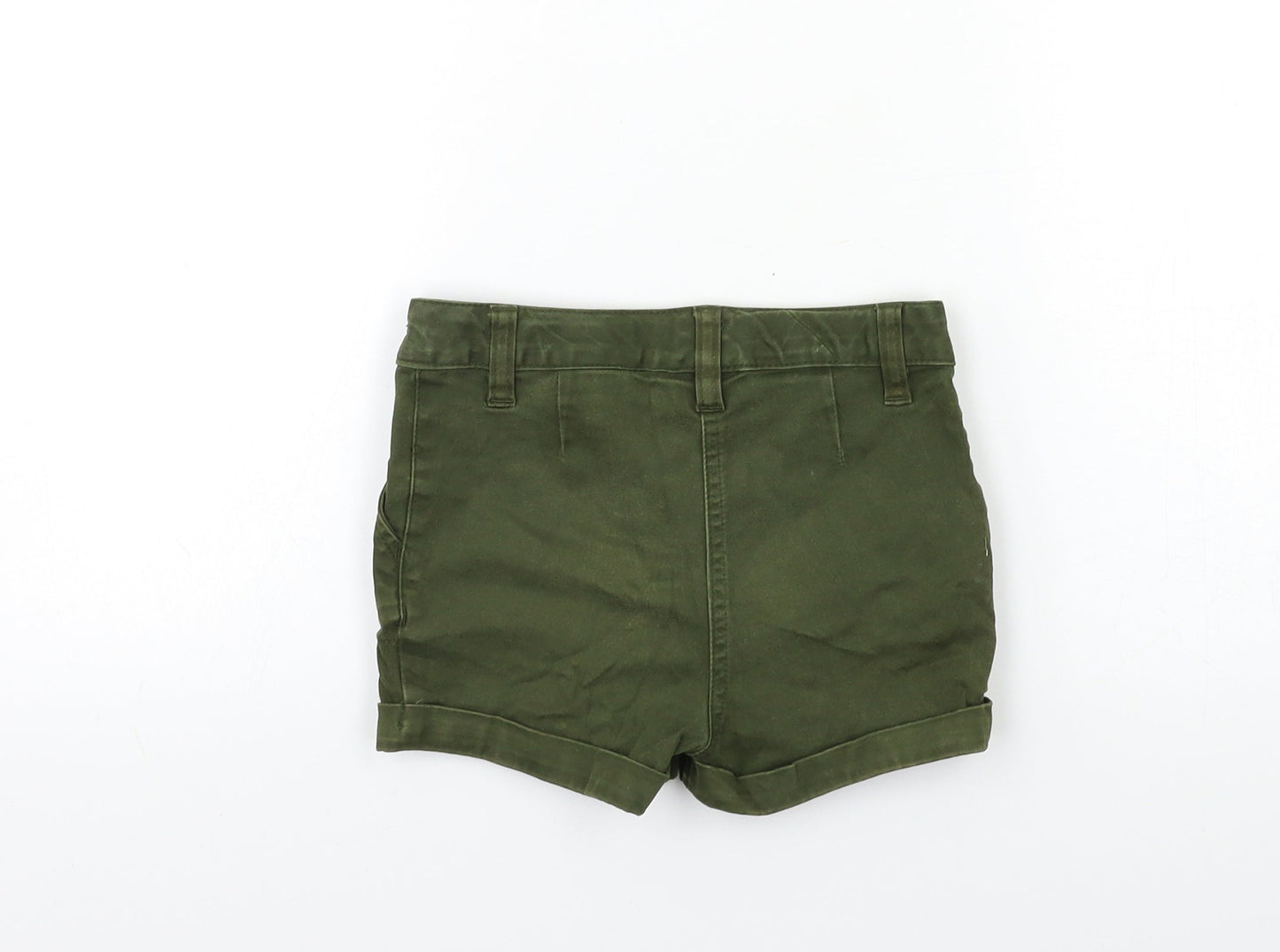 NEXT Girls Green Batik  Cargo Shorts Size 4 Years