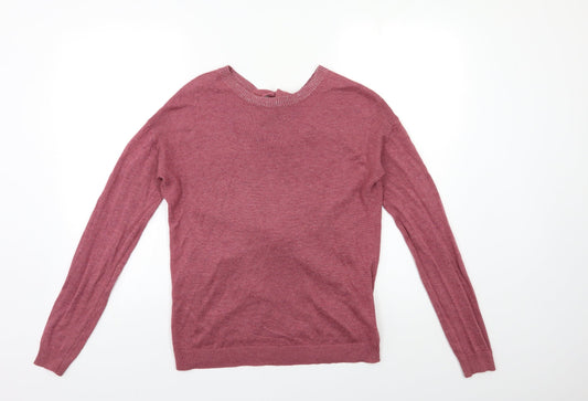 Womens UK Size 10 NEXT Pink Pullover Jumper