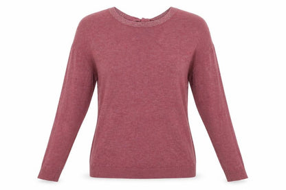 Womens UK Size 10 NEXT Pink Pullover Jumper