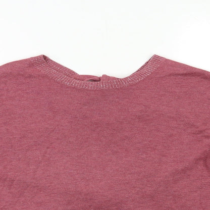 Womens UK Size 10 NEXT Pink Pullover Jumper