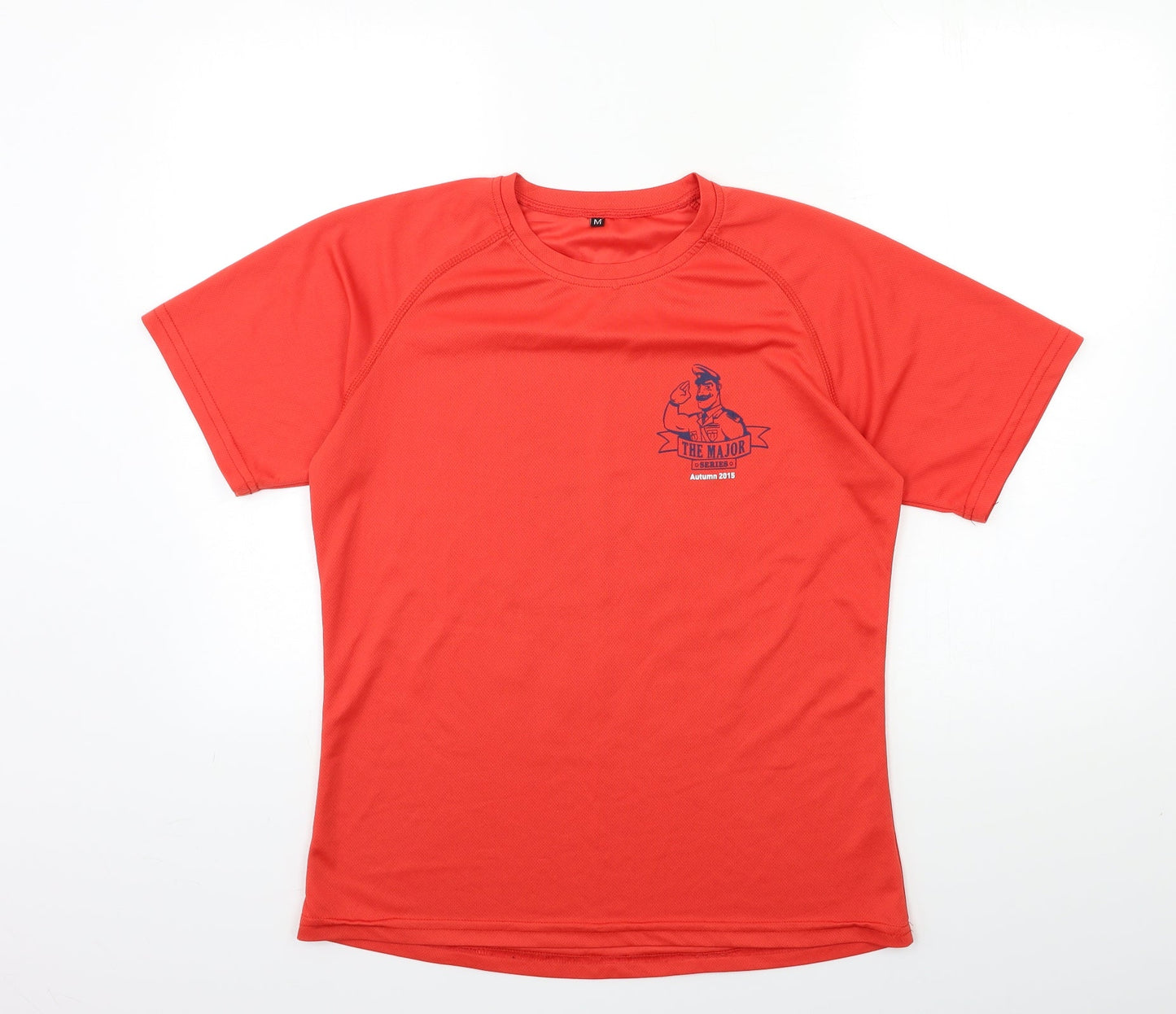 the major Mens Red    T-Shirt Size M