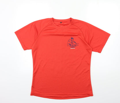 the major Mens Red    T-Shirt Size M