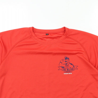 the major Mens Red    T-Shirt Size M