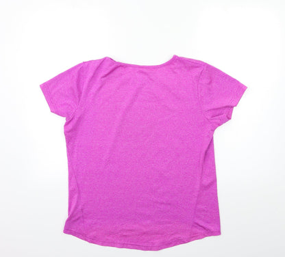 Atmosphere Womens Purple   Basic T-Shirt Size 14