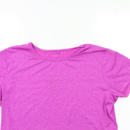 Atmosphere Womens Purple   Basic T-Shirt Size 14