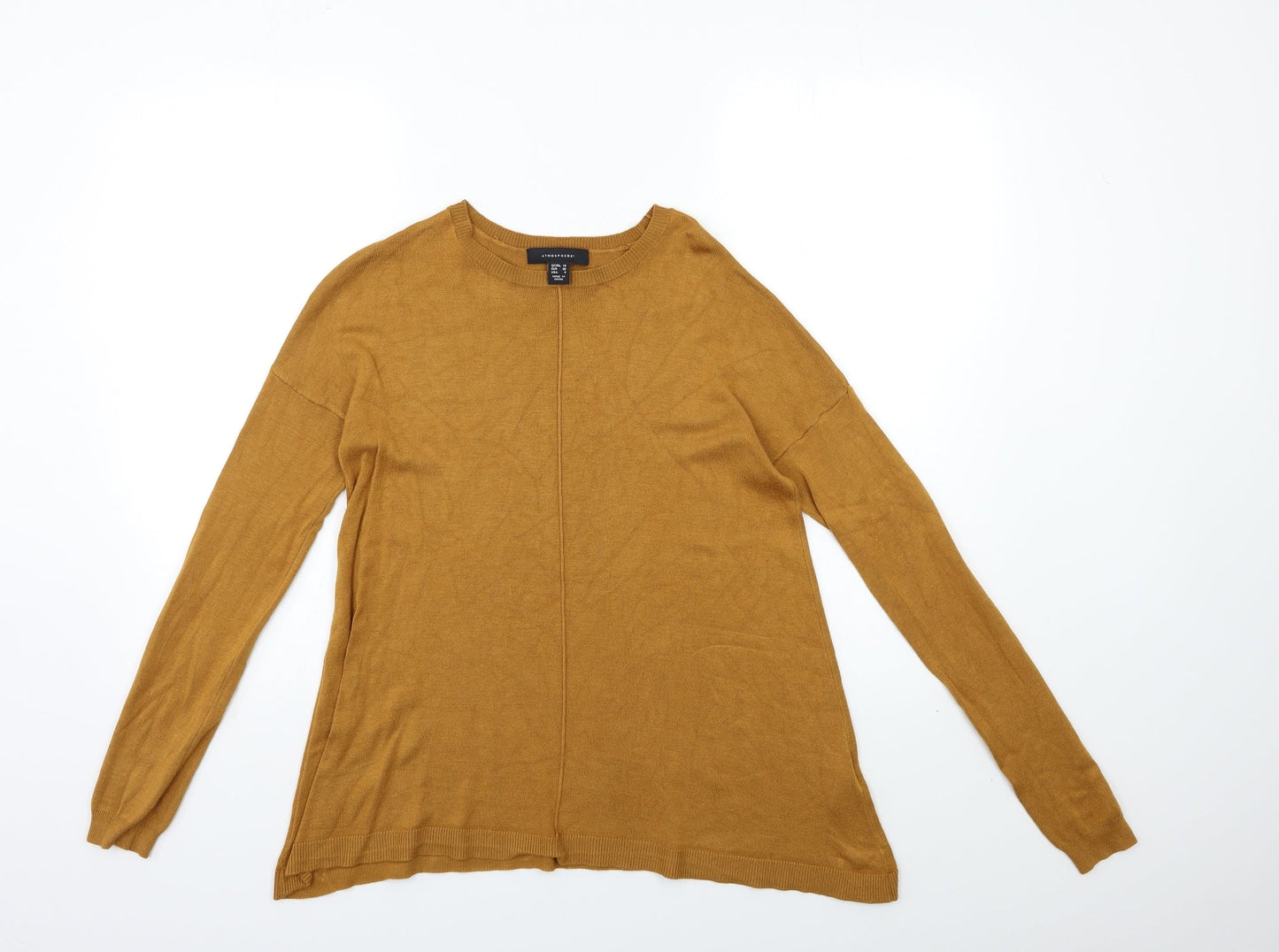 Womens UK Size 10 Atmosphere Brown Pullover Jumper