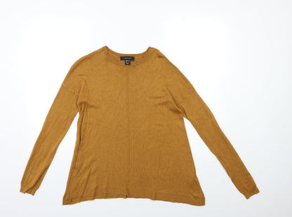 Womens UK Size 10 Atmosphere Brown Pullover Jumper