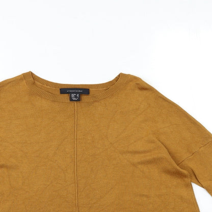 Womens UK Size 10 Atmosphere Brown Pullover Jumper