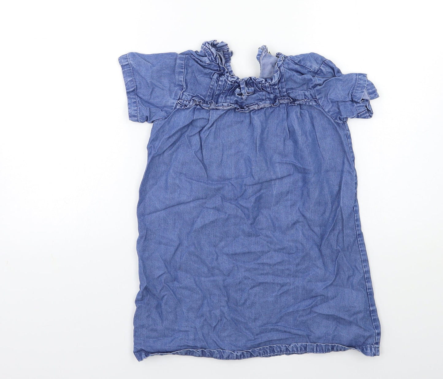 NEXT Girls Blue  Denim A-Line  Size 6 Years
