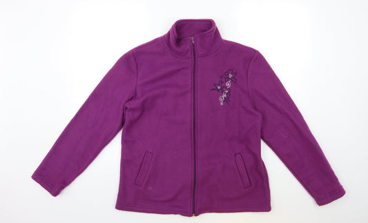 Womens UK Size S Anne De Lancay Purple Jacket
