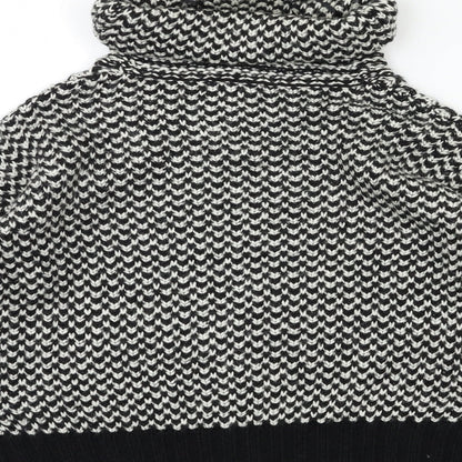 Womens UK Size S New Look Black Pullover Jumper