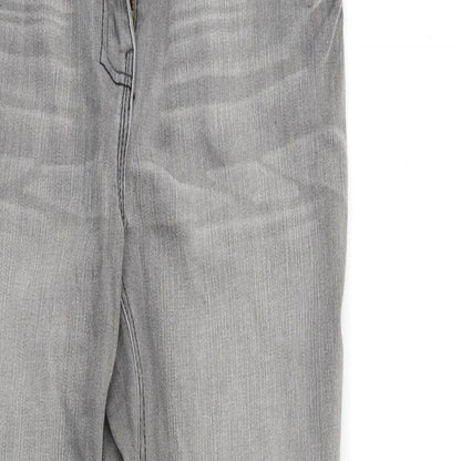 Preworn Mens Grey  Denim Skinny Jeans Size 30 in L29 in