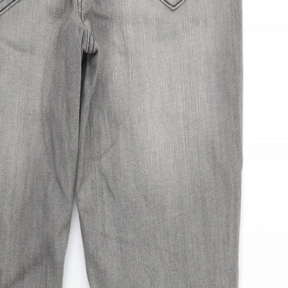 Preworn Mens Grey  Denim Skinny Jeans Size 30 in L29 in